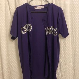 Colorado Rockies youth jersey